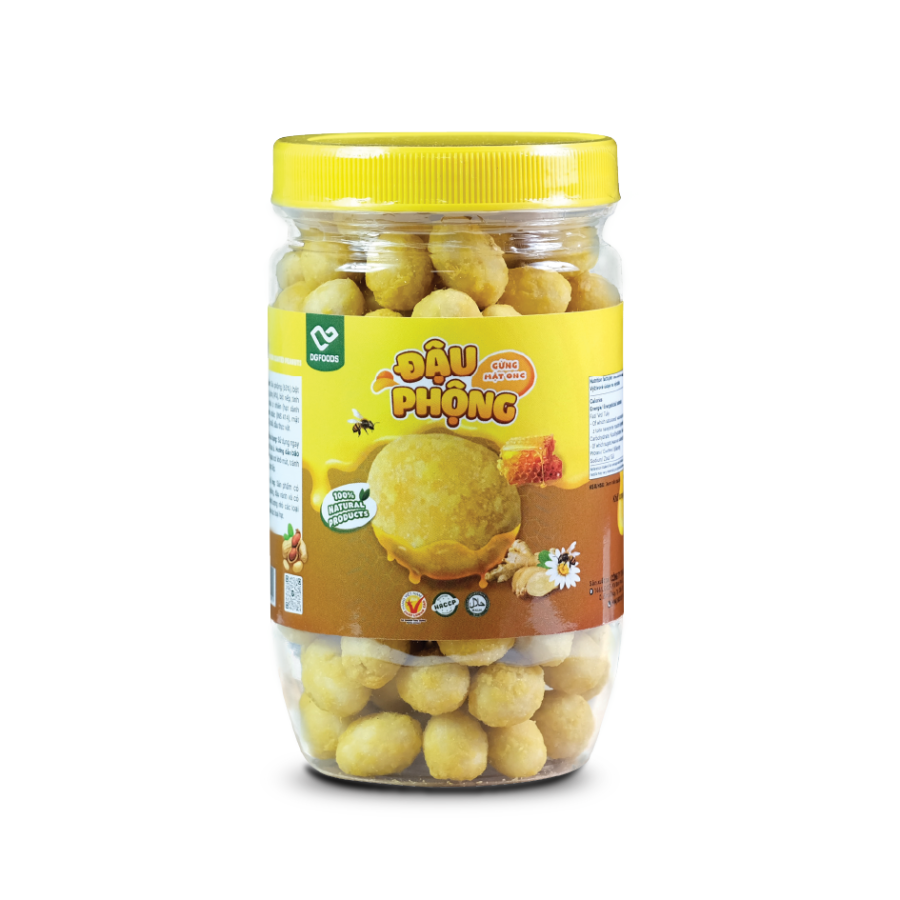 Đậu Phộng Gừng Mật Ong 160g